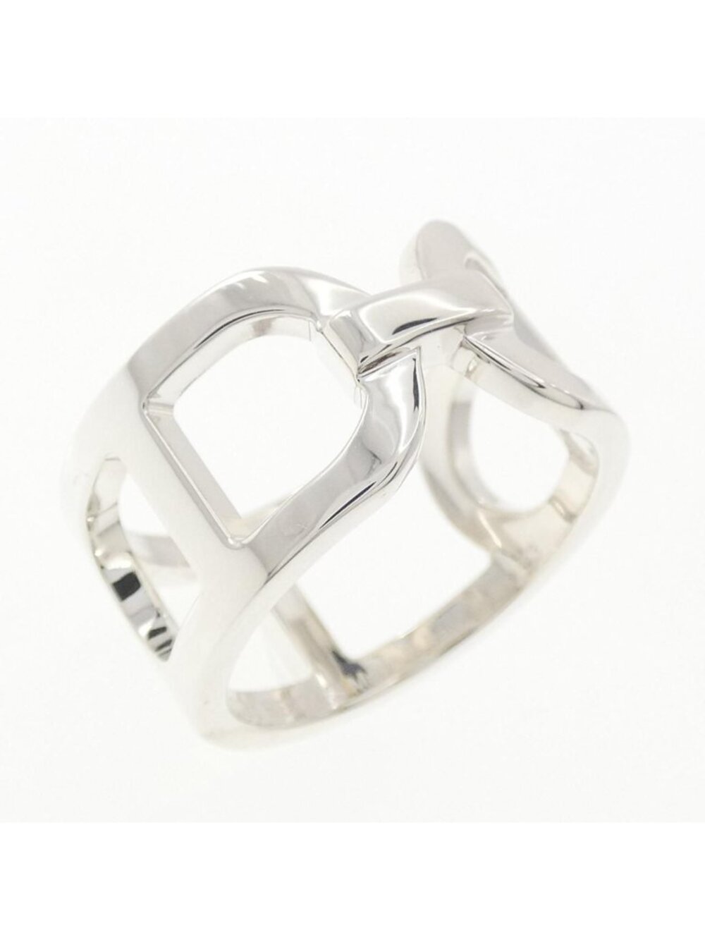 Hermes Ever Chaine D'ancre Ring